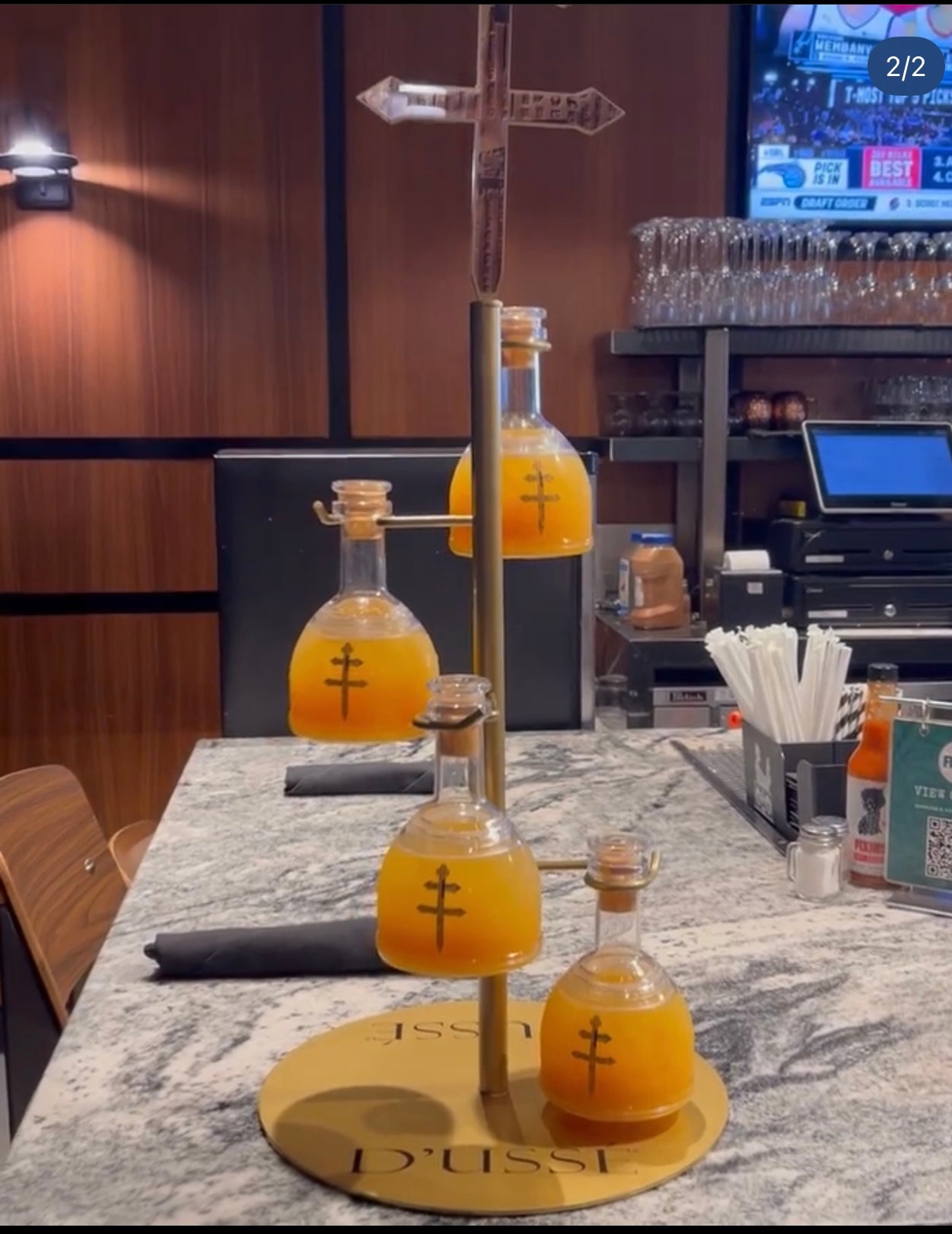 *SOLD SEPARATELY* Dusse Cocktail Cup LIMITED EDITION. (STRAW NOT INCLUDED)